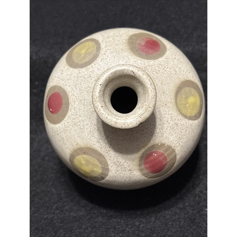 Mimatsu‎ Stoneware IKABANA Handmade Mini Bud Vase Made In Japan Hand Painted
